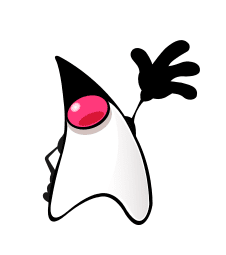 Duke, la mascota de Java desarrollo app